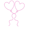 Palloncino Rosa Cuore