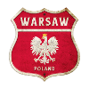 Varsovie Pologne Armoiries Drapeaux Design