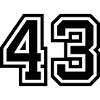 43 Number symbol