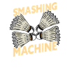 Smashing Machine Funny Badminton Shuttlecock