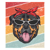 Rottweiler peluche
