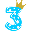 3 Crown 3rd birthday 3 years