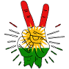 Kurdistan Peace Finger