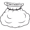 Comic Filled Sack