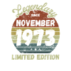 Légendaire depuis novembre 1973 - Anniversaire