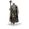 Druide I Celtes & Vikings Motif nordique pour