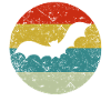 Retro Vinatge Fledermaus