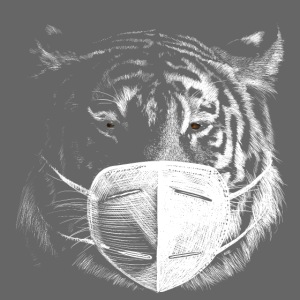 Tiger mit Maske