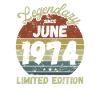 Légendaire depuis juin 1974 - Anniversaire