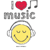 smiley,comic,pink,swfa21,i love music, music