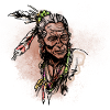 Native American portrait