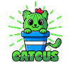 Chats Cactus Pun Catcus