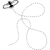 Fly Dashed Line