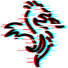 Glitch Drache