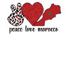 Maroc Maroc Drapeau Racines marocaines