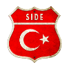 Side Türkei Flaggen Wappen