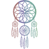 Attrape-rêves Multicolore