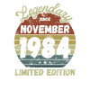 Légendaire depuis novembre 1984 - Anniversaire