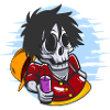 pirate skull relax