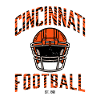 Cincinnati Football – Helmet & Tiger Style