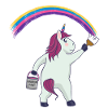 Einhorn Regenbogen