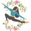 Yoga Blumen