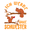 Ich werde eine große Schwester