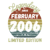 Legendary since February 2006 - Birthday