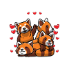 Kawaii Red Panda
