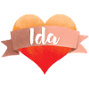 Ida Heart Cher ami Saint-Valentin
