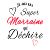 super marraine qui déchire