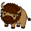 Sweet large bison