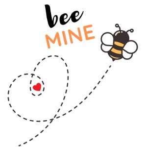 Bee mine - Söt kärleksförklaring