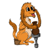Pottery Dog