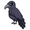 Crow Comic Animal