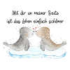 Seehunde in Love