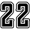 22 number symbol