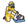 Smelly diaper change gas mask