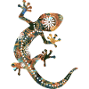 Gecko Silhouette - Ethno Style 3