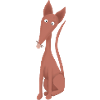 Podenco sitting