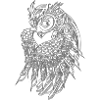 Silver Owl design