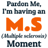 Mese di sensibilizzazione sulla sclerosi multipla MS Orange Funny