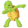 turtle dabbing