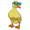 Ente Sonnenbrille
