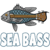 Guitare basse de mer