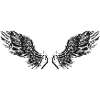 Wings black