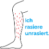 Ich rasiere unrasiert