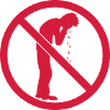 Sign crying forbidden