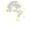 Japanese temples with moon