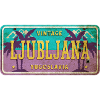 Lubiana Jugoslavia Vintage Shield